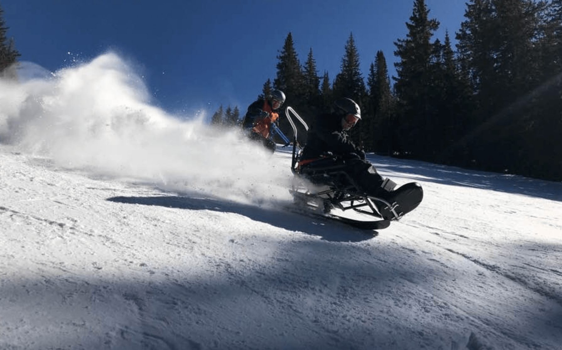 Mike Adams Adaptive Skier
